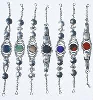 Alpaca agate bracelets