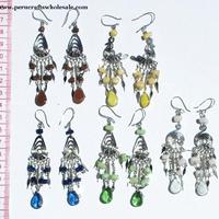 Alpaca murano earrings