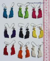 Color feet earrings