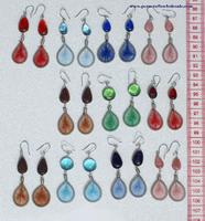 Murano thread earrings
