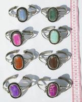 Agate cuff bracelets