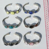 Piedra stone bangle bracelets