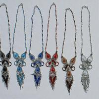 Thread necklaces