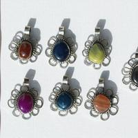 Agate pendants