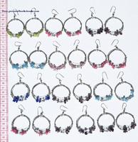 Alpaca earrings with pearls
