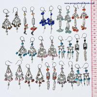 Alpaca cristal earrings
