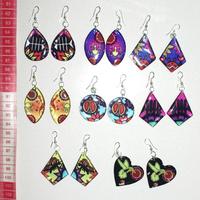 Medium resina earrings