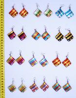 Metal earrings