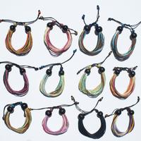 Color bracelets with seeds