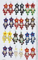 Boucles d'oreilles fleur
