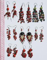 Beads earrings handmade