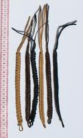 Woven leather bracelets