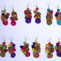 Color earrings