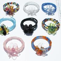 Flower bracelets