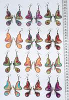 Aretes de alas de mariposa