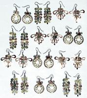 Handmade wire earrings